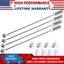 4x W10780048 Washer Suspension Spring Rod Kit for Whirlpool Kenmore Maytag Amana