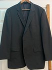 Boss Hugo Boss Men's Sport Coat Blazer Size 46R Charcoal Gray Pin 2btn FAST SHIP