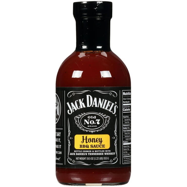 Jack Daniel's - Old No. 7 Brand 19.5oz - Honey BBQ Barbecue Sauce