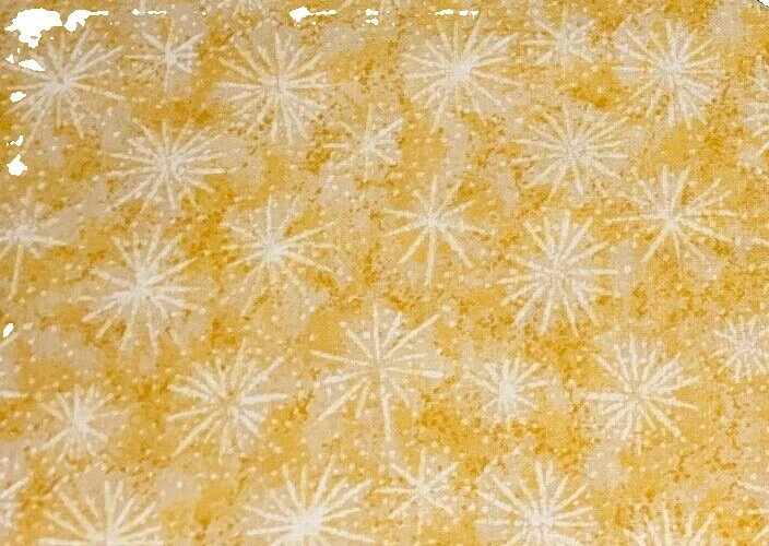 Хлопковые звезды и небесные ткани для рукоделия без оттенков