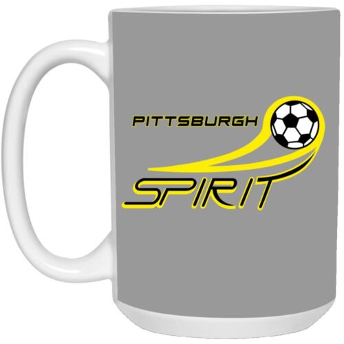 Pittsburgh Spirit Mug 15 oz. Glossy Ceramic | MISL Soccer Team - Picture 5 of 6
