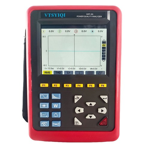 Three-Phase Power Quality Analyzer Power Quality Meter With 100A Clamp Sensors - Picture 3 of 11