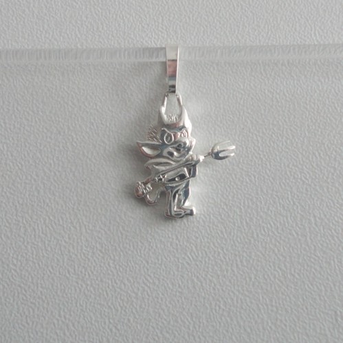 Teufel Anhänger Teufelchen Diábolos Satan Luzifer devil Sterling Silber 925/-