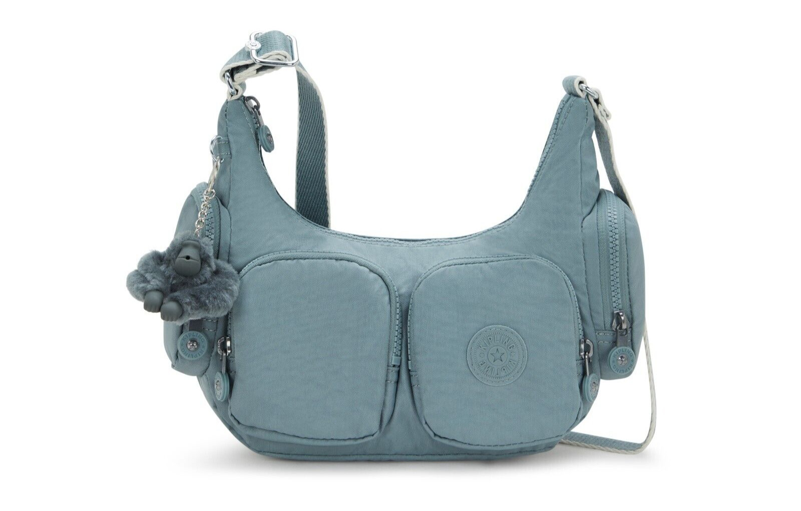 Kipling RIKKA S Small Crossbody - Relaxed Grey RRP £64