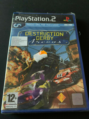 Destruction Derby Arenas PS2 Play Station 2 Pal ESPAÑOL Neu Und Ungeöffnet