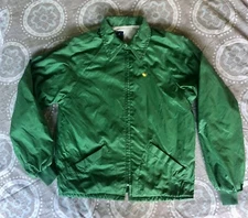 VTG DUCKSTER MASTERS GOLF AUGUSTA FULL ZIP MEN'S WINDBREAKER JACKET SZ L