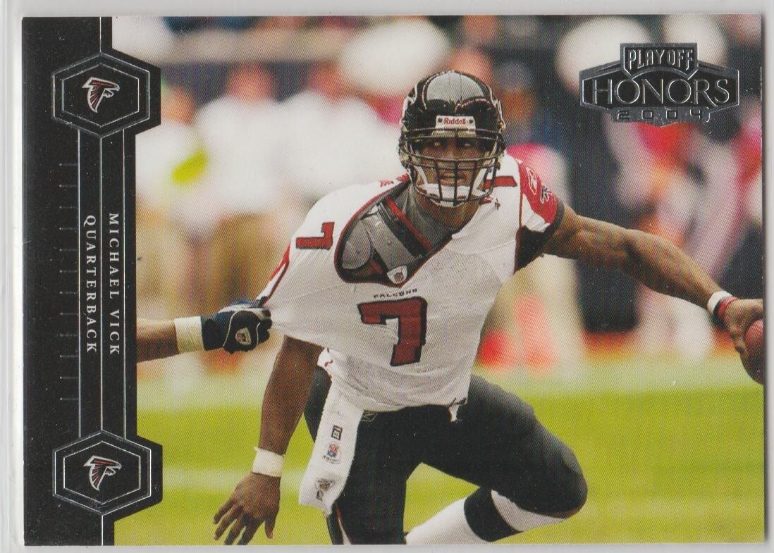 2004 Playoff Honors #4 Michael Vick Atlanta Falcons Virginia Tech