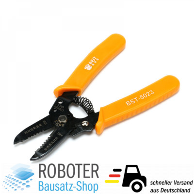 BST-5023 Abisolierzange für 0.25-0.80mm² 20-30 AWG Kabel Wire Cutter DIY