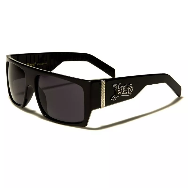Locs Sunglasses Men s Large Flat Top Frame Black Free Post