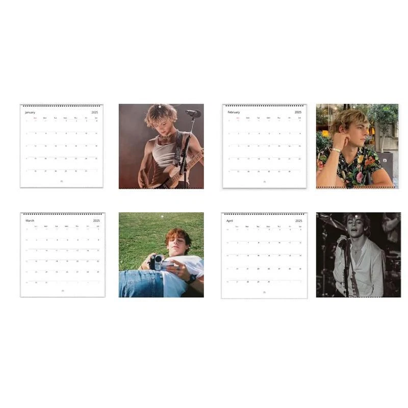 Ross Lynch  2025 Wall Calendar, Perfect Calendar Gift for Ross Lynch  Fans