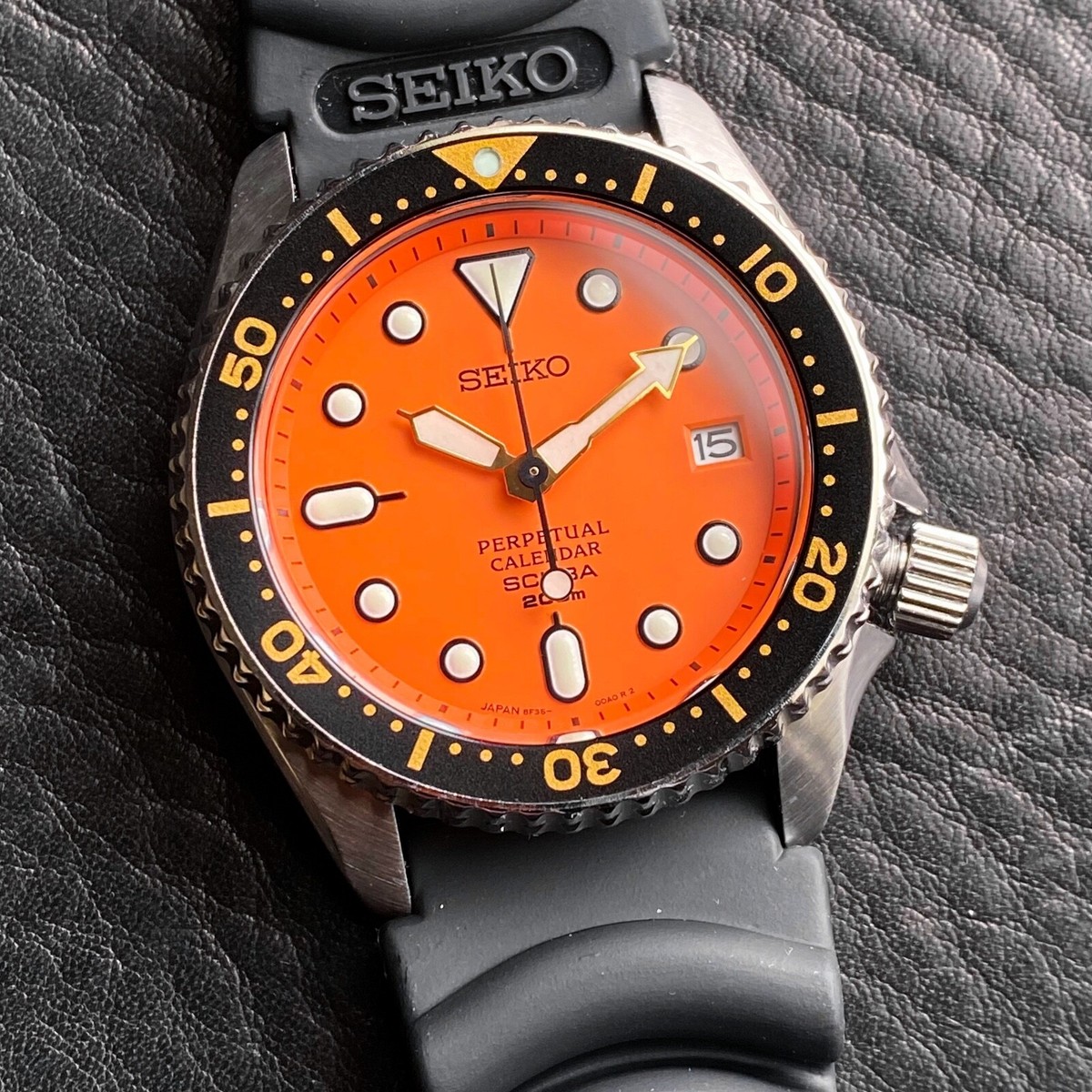 NEAR MINT SEIKO DIVER PROFESSIONAL SBCM029 8F35-00A0 PERPETUAL 