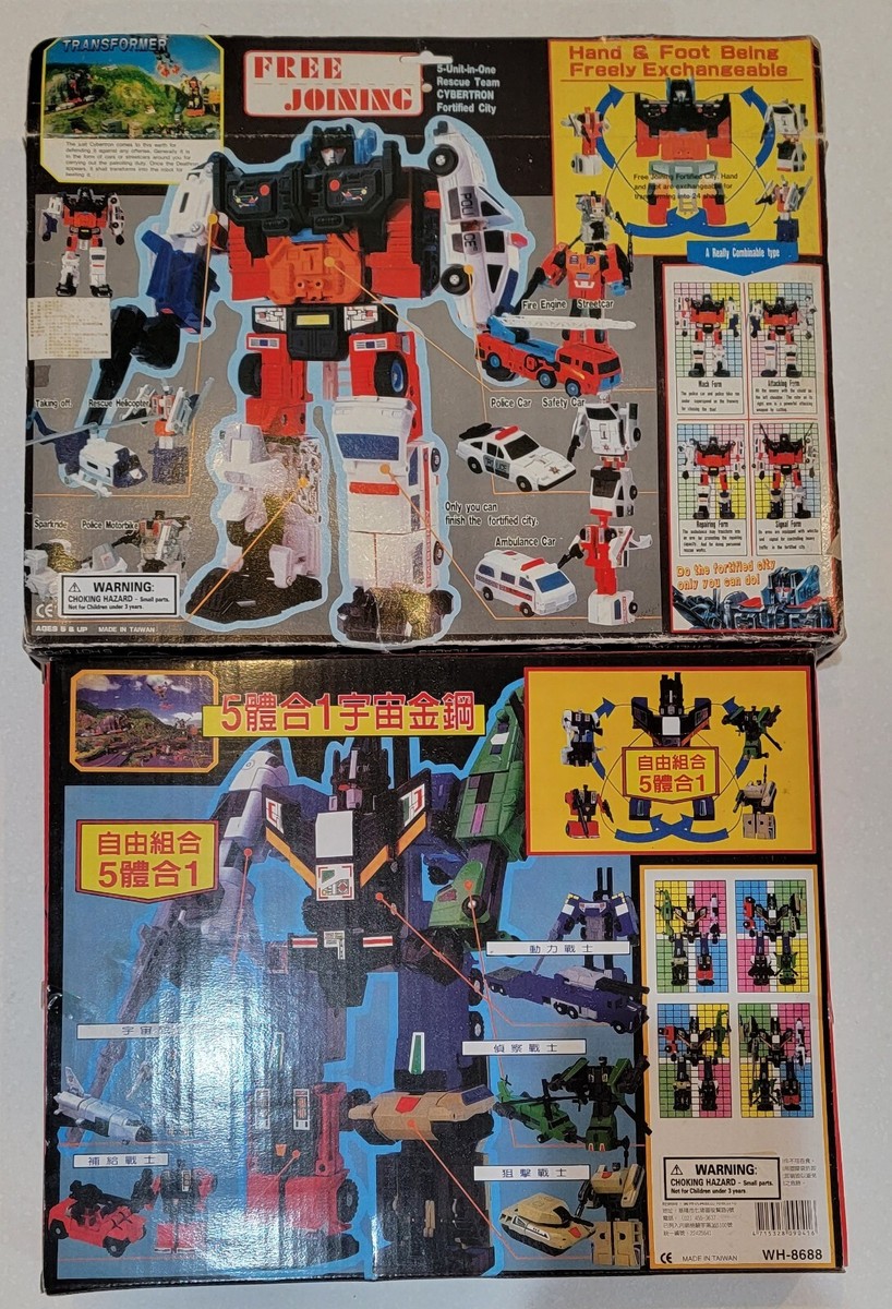 Transformers G1 Battle Gaia & Guard City KO MIB complete | eBay