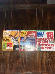 golf digest magazine lot
