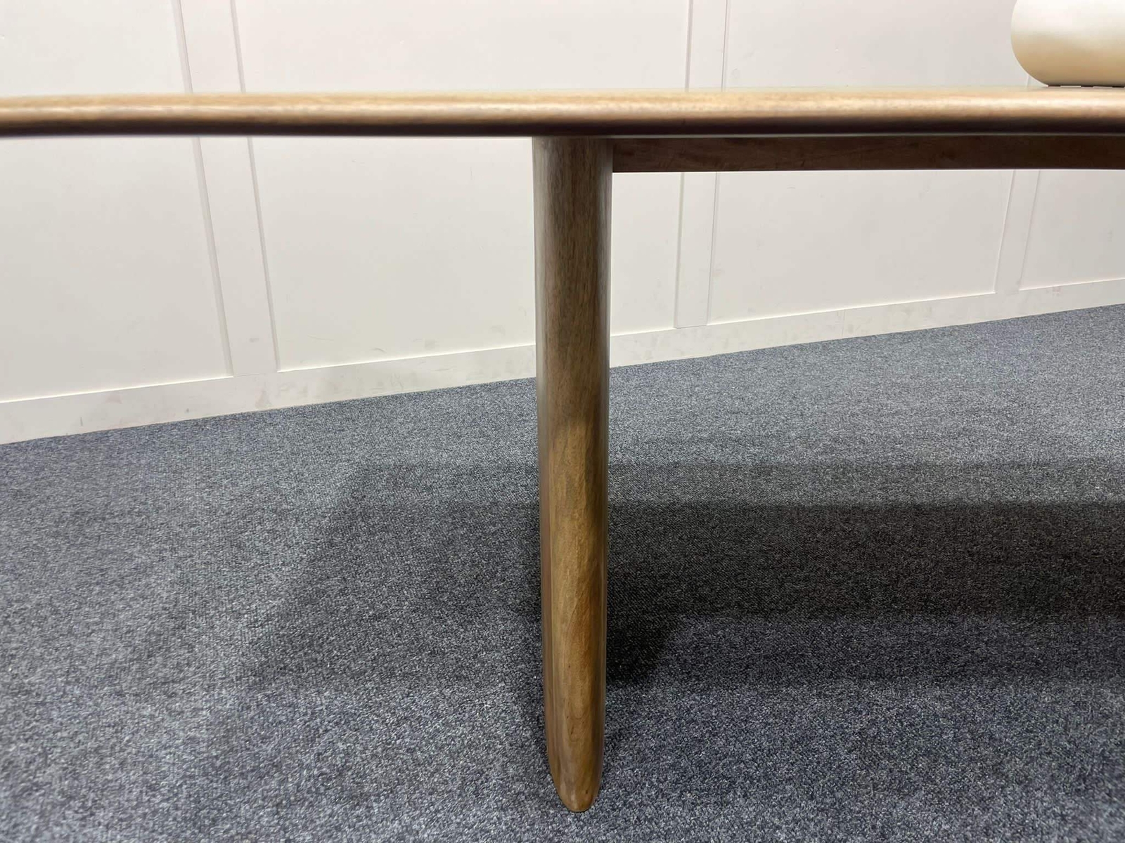 John Lewis Anton Dining Table, Burnt Wax Finish eBay