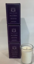 (3)  Aquiesse AQ Mission Fig & Cypress Petitgrain Luxury Candle 6.5oz 