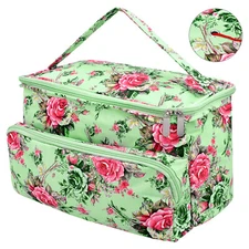 Knitting Bag Yarn Storage Tote, Large Crochet Organizer Holder Case Project Bag