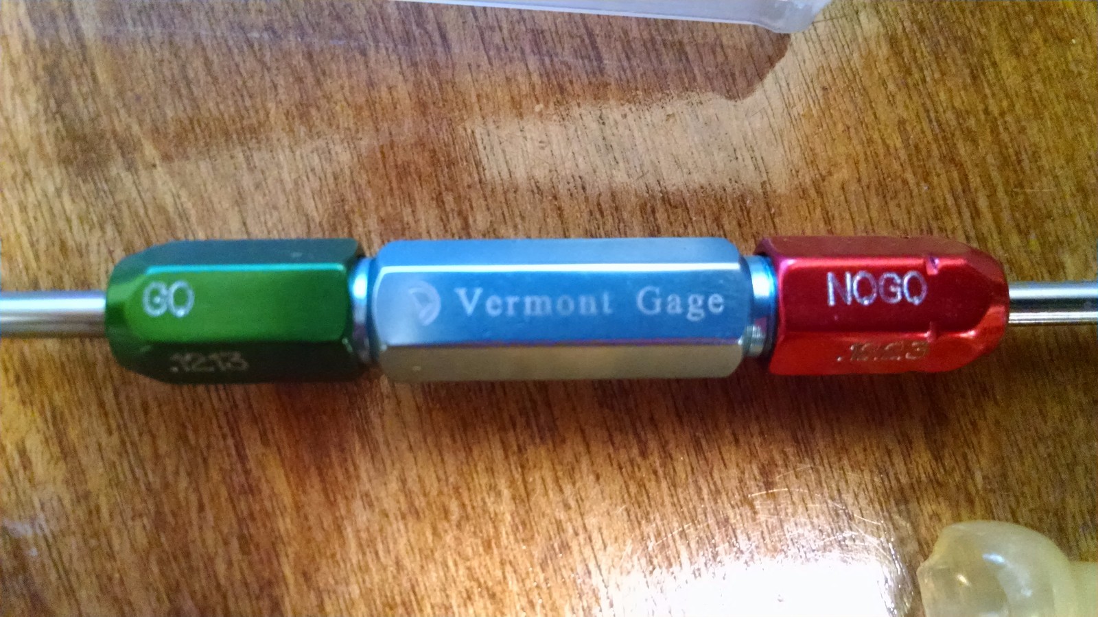 Vermont Gage .1213" / .1223" Hex Plug Gage Go / NoGo Gauge Made in USA eBay