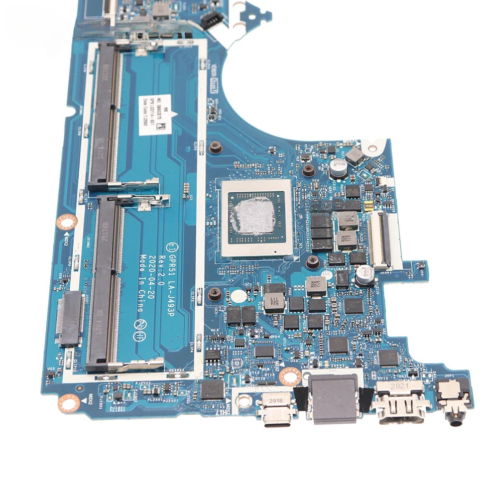 GPR51 LA-J493P for HP ENVY X360 15-EE 15M-EE 15Z-EE Laptop Motherboard R7 4700U - Image 3 of 4