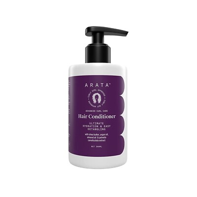 Arata Advanced Curl Care Hair Conditioner Hydration & Easy Detangling 300 ML