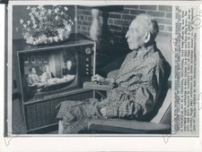 1962 Legend Amos Alonzo Stagg In Rest Home In California At 100 Press Photo
