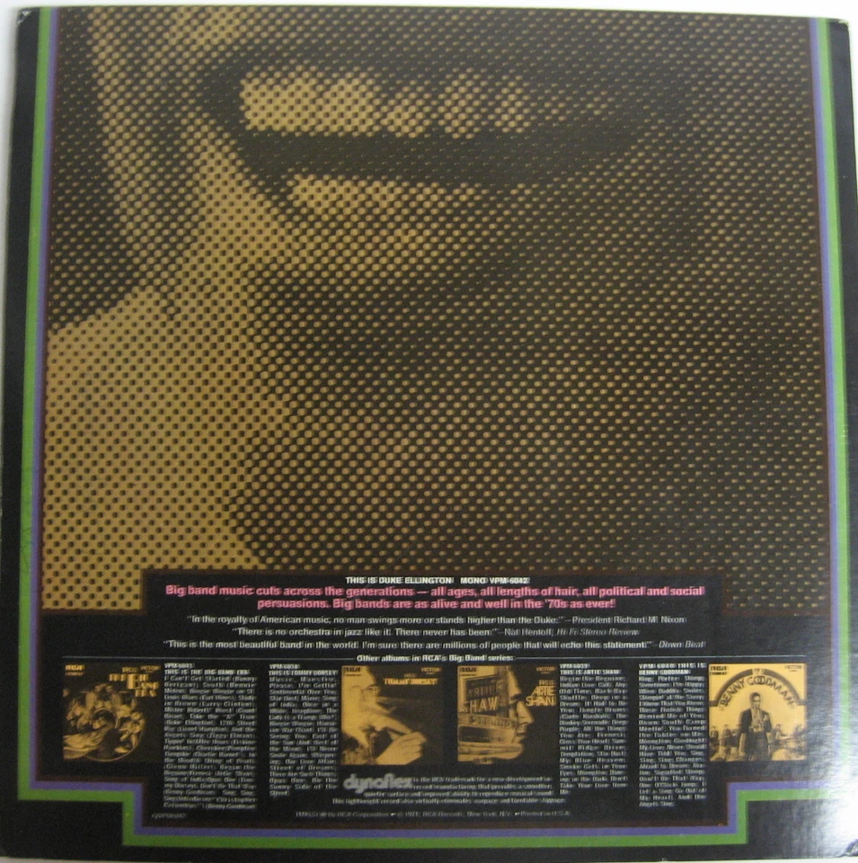 Duke Ellington: This is Duke Ellington 2 LP RCA VPM-6042 MONO EX+++ Foto 3 de 4