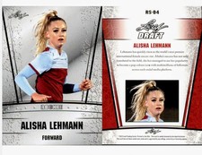 2023 Leaf Draft Alisha Lehmann Rookie Card #RS-04 Soccer RC - Aston Villa