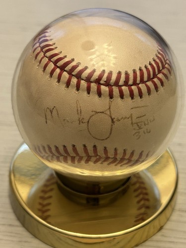Mark Langston Signed Autopgraphed Baseball John 3:16 Vintage Original - Picture 2 of 3