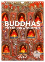 Buddhas Zitate Und Weisheiten (Wandkalender 2026 DIN A4 Hoch), Calvendo...