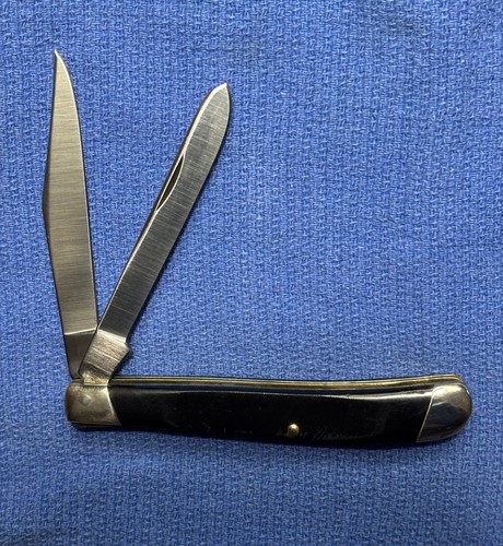 Pre-Date Code 1972-1986 Buck USA 311 Trapper 2 Blade Knife - Unused Unsharpened - Picture 2 of 9