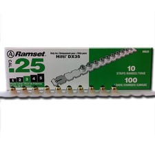 ITW Ramset Red Head 3RS25 25 Cal Green Strip Loads 100 Count