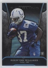 2013 Bowman Sterling Blue Refractor 4/99 Kerwynn Williams #56 0f6