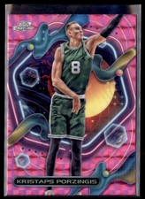 2024 Topps Cosmic Chrome Kristaps Porzingis Boston 10 Pink