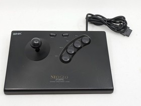 Neo Geo AES Console NEO-0 SNK Joystick 2 Controller AC Adapter Tested Japan