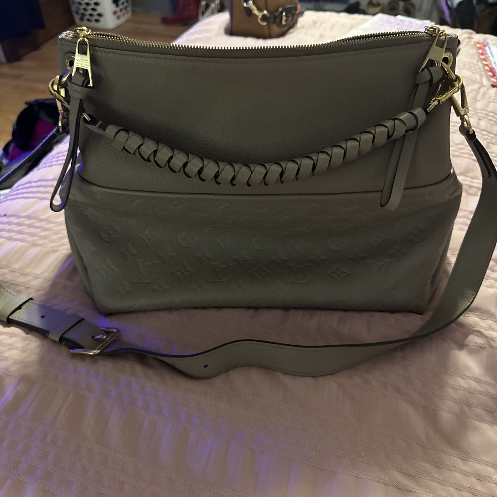 Louis Vuitton Bagatelle Shoulder Bag Dune Leather image 5