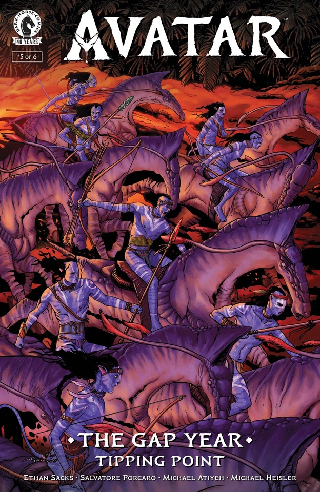 DARK HORSE COMICS Avatar: The Gap Year--Tipping Point #5 (CVR A) (Salvatore Porcaro) (PRESALE 3/4/
