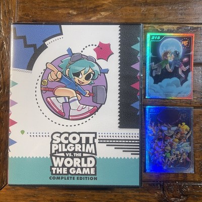 Scott Pilgrim Vs. The World Complete Edition Limited Run (PS4) 2 Trading Cards