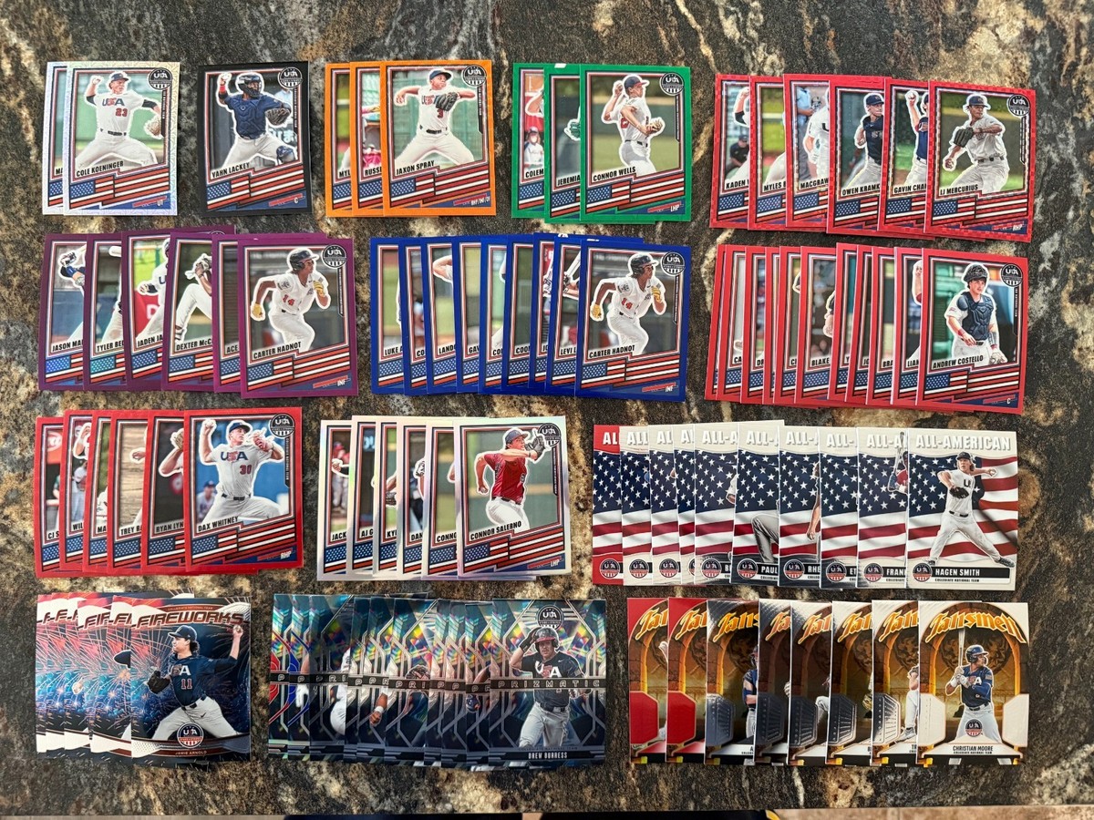 ★ＵＳオリジナル盤★THE PLAYERS ASSOCIATION 2026 Panini USA Baseball Stars & Stripes Parallel/Insert Pick Your