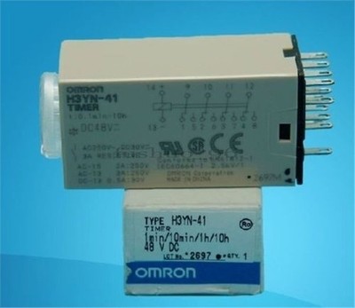 New 1pcs timer H3YN-41 48VDC PLC modules wz *vv