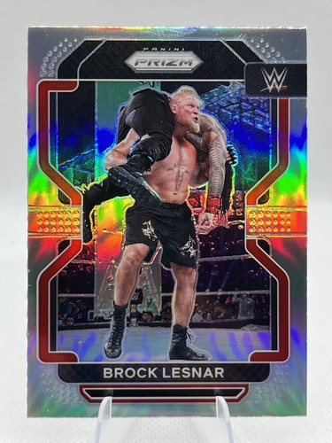 Brock Lesnar [Silver Prizm] #135 2022 Panini Prizm WWE card
