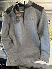 Under Armour Boys Small Golf Fleece Quarter Zip Water Repellent