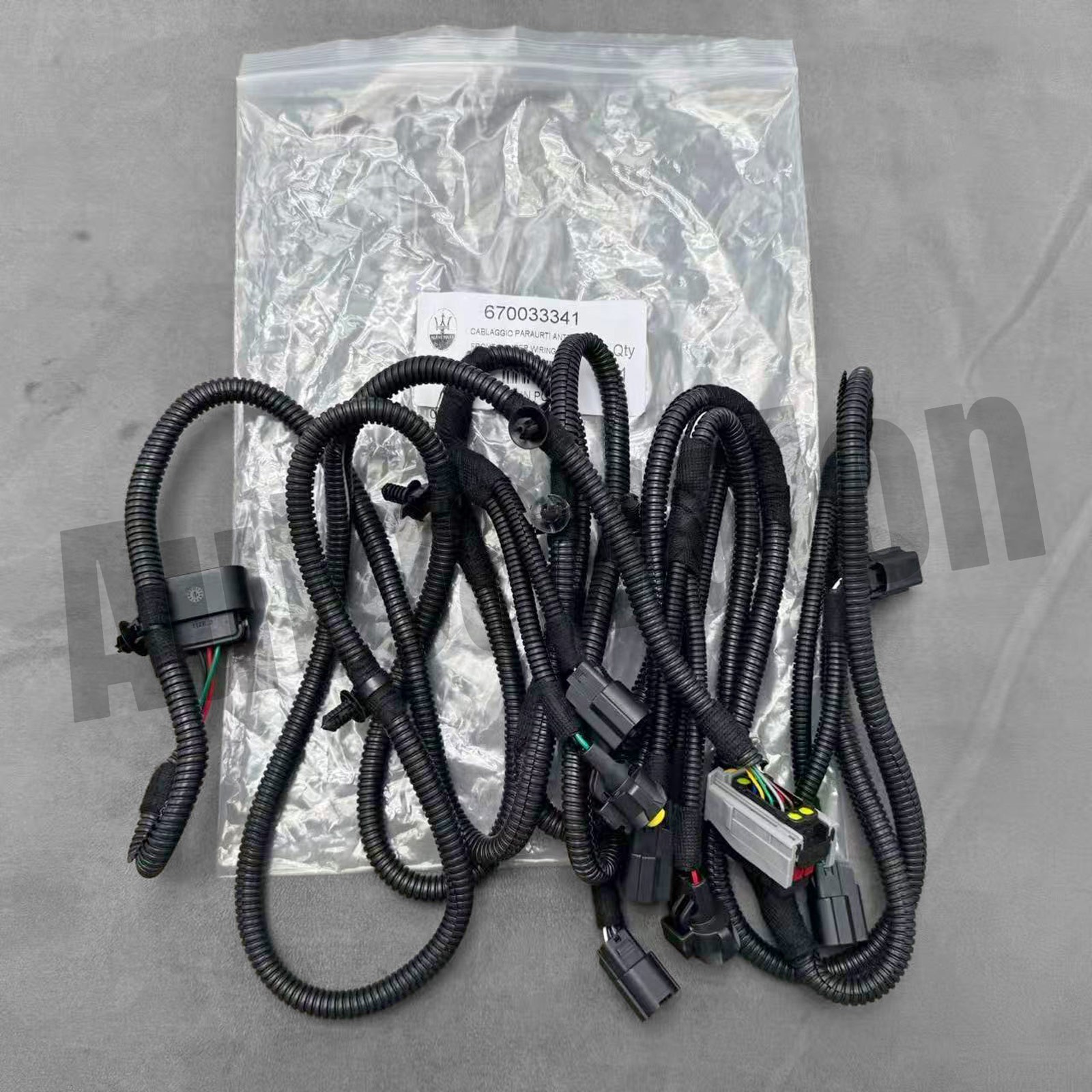 New 670033341 Front Bumper Wiring And Rear Parking Sensors for Maserati Levante 