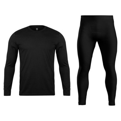 Herren Thermo Unterwäsche Set - Langarm Oberteil und B...