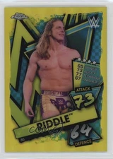 2021 Topps Chrome WWE Slam Attax Yellow Refractor 73/99 Matt Riddle #86 1f7d