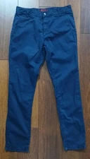 Hugo Boss 015/X Blue Chinos Trousers Regular Fit W31 L33 - Excellent Condition