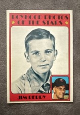 1972 Topps - Boyhood Photos of the Stars Jim Perry #497 Minnesota Twins