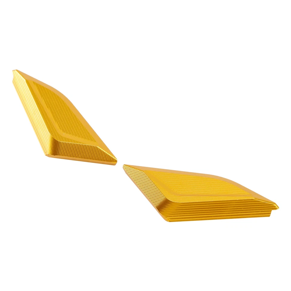 CNC paire de bouchons de rétroviseurs or pour Ducati Panigale V4 S R 2018-2024' - Photo 2/4