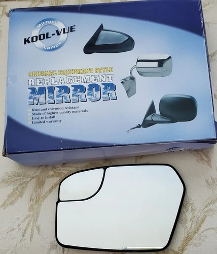 FORD FD321GL DRIVER SIDE VIEW MIRROR BLACK F01320134  MANNY0038 OPEN BOX 