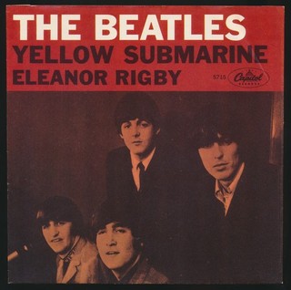Beatles ORIG 1966 US CAPITOL ' YELLOW SUBMARINE ' PICTURE SLEEVE! EC VERSION !