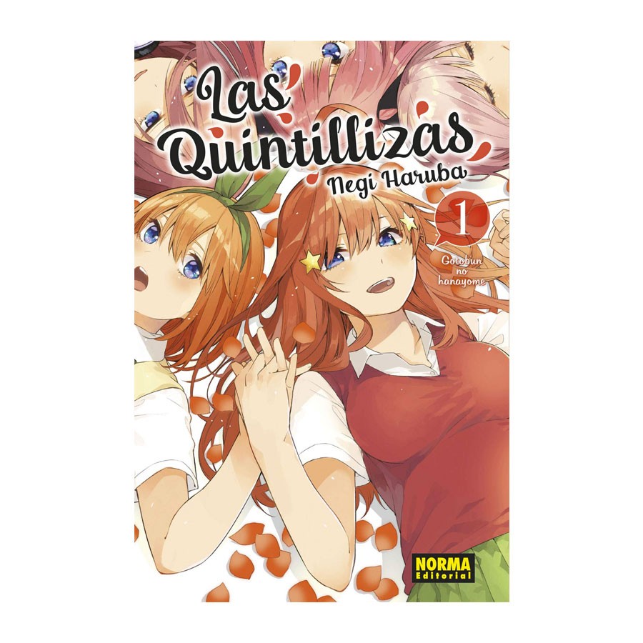 Manga Las Quintillizas Norma 01 [PO100670]