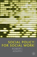 Robert Adams | Social Policy For Social Work | Taschenbuch | Englisch (2017)